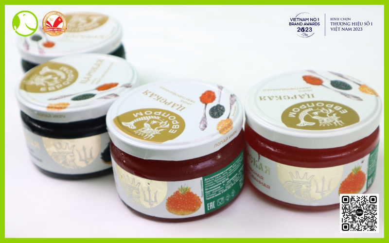 Trứng Cá Hồi Đỏ Nga