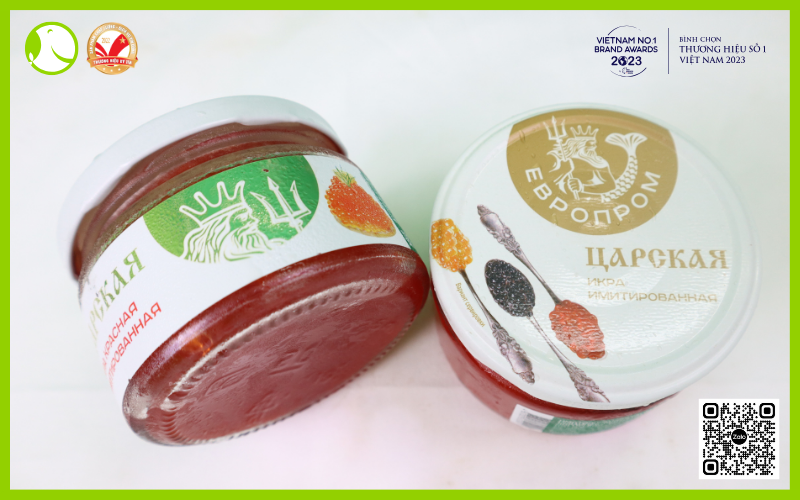 Trứng Cá Hồi Đỏ Nga