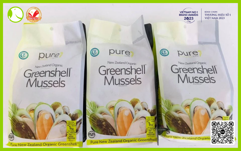 Vẹm xanh Newlealand Organic