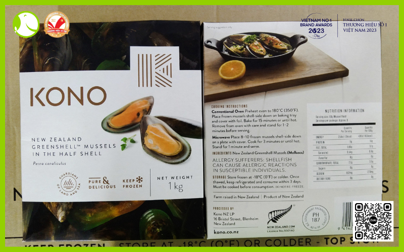 Vẹm xanh NewZealand