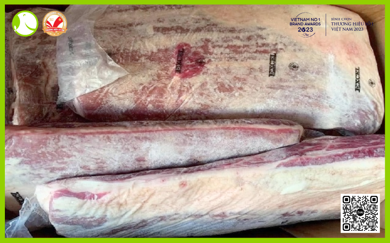 Ba Chỉ Bò Mỹ Nguyên Khối