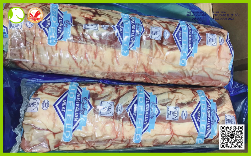Nạc Lưng Bò Úc Tươi Loại 1 nguyên khối