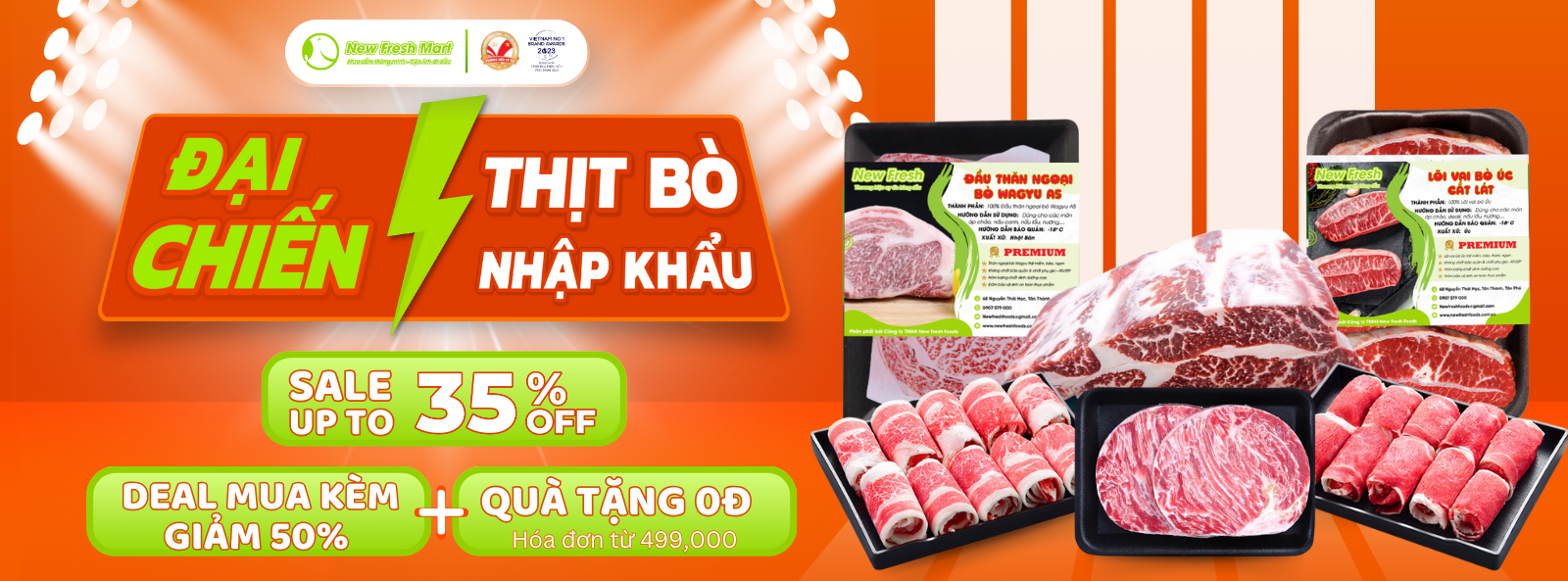 Thịt Bò Nhập Khẩu Mỹ - Úc - Nhật giảm đến 35%