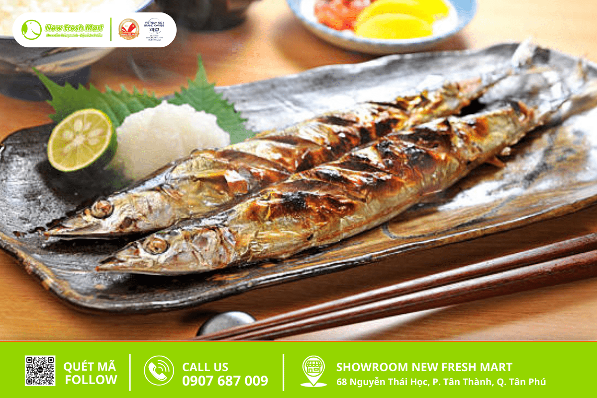 Cá Thu Đao nướng Cá Thu Đao nướng