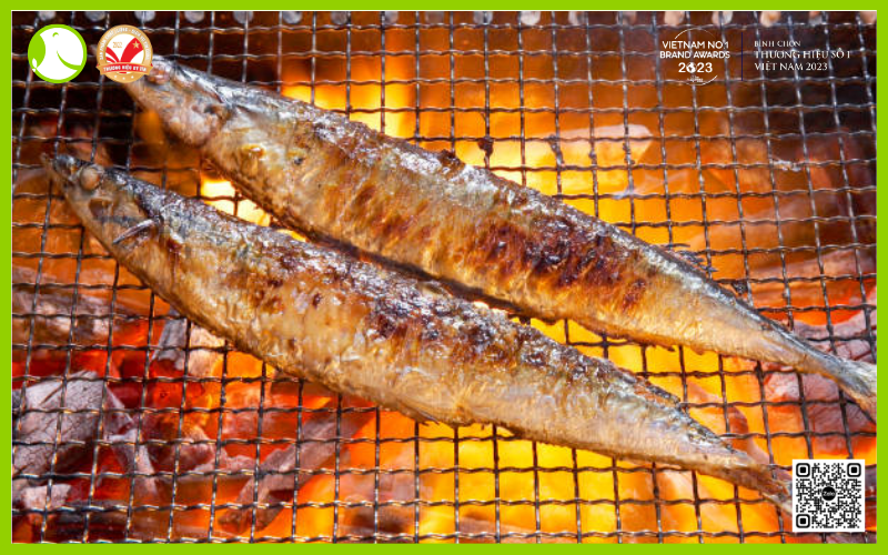 Cá Thu Đao nướng than hồng Cá Thu Đao nướng than hồng