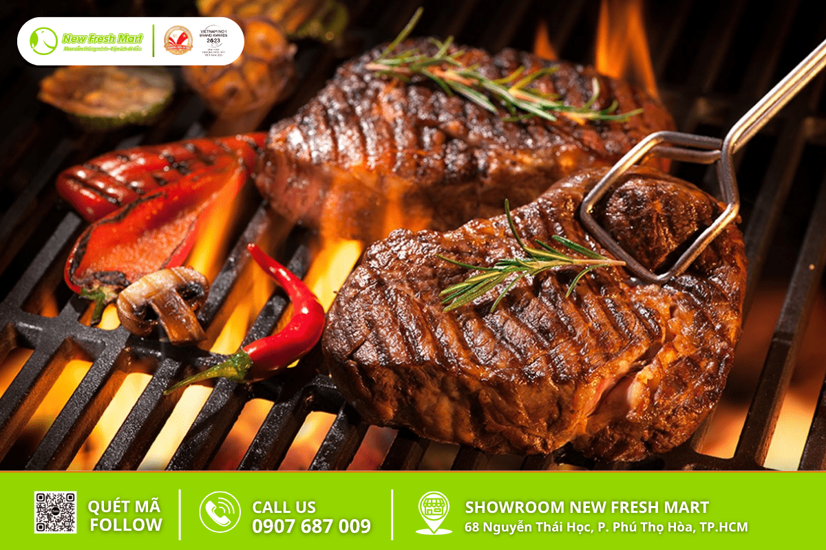 Lõi vai bò nướng Lõi vai bò nướng