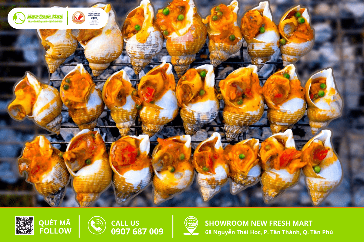 Ốc Bulot nướng Ốc Bulot nướng