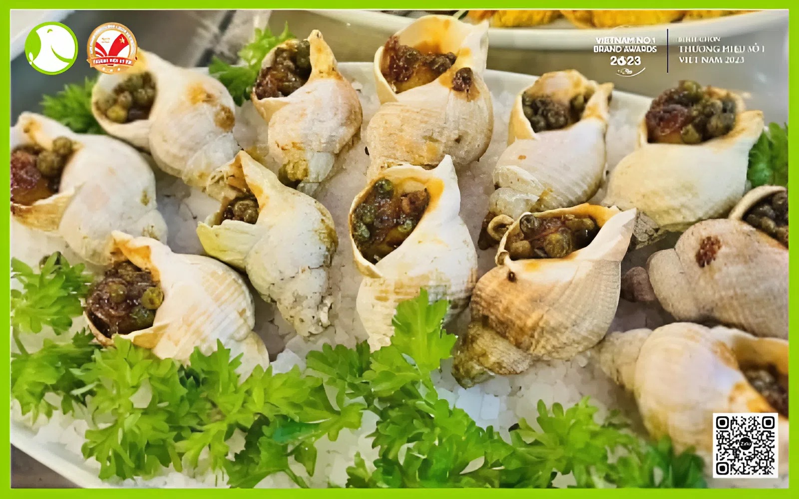 Ốc Bulot nướng tiêu xanh Ốc Bulot nướng tiêu xanh