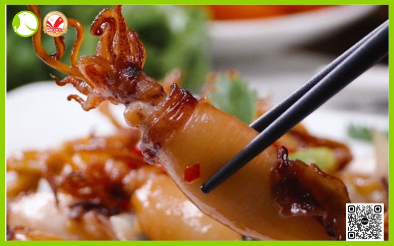 mực trứng chiên mực trứng chiên