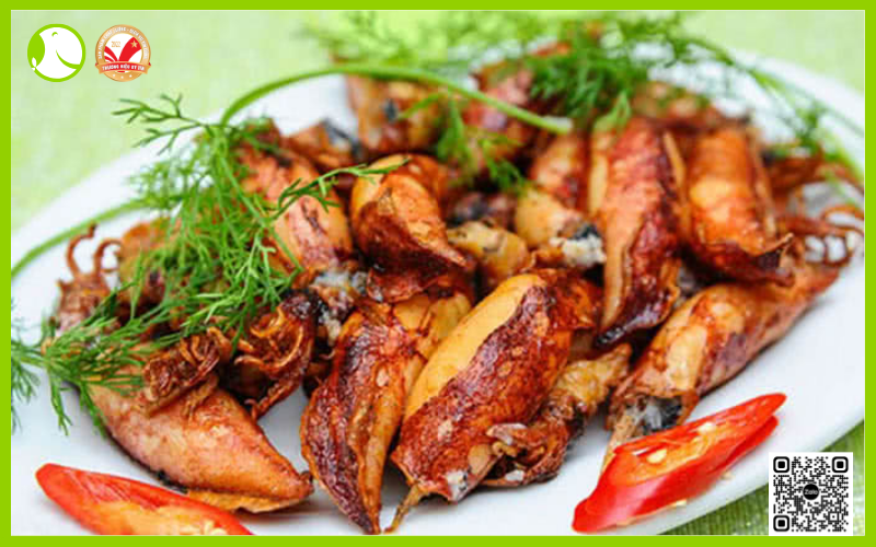 cách chế biến mực trứng chiên giòn cách chế biến mực trứng chiên giòn