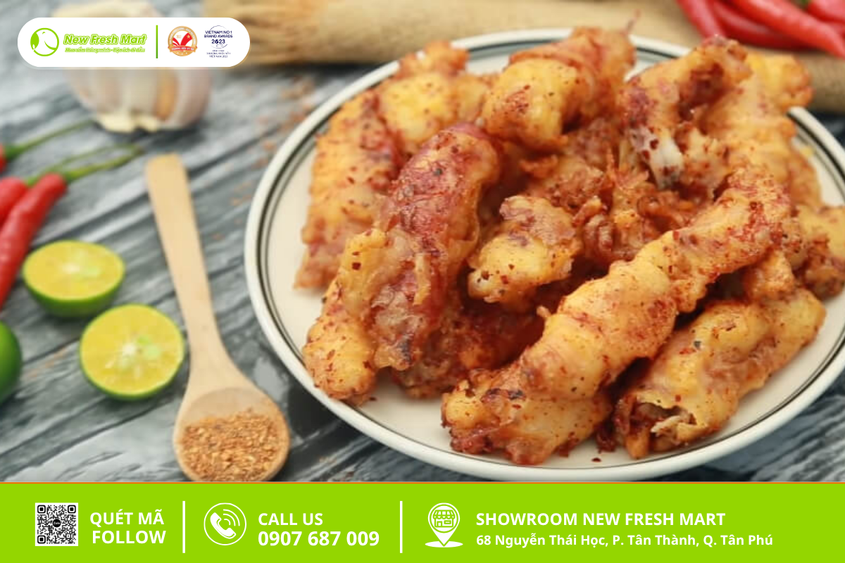 mực trứng tẩm bột chiên giòn mực trứng tẩm bột chiên giòn