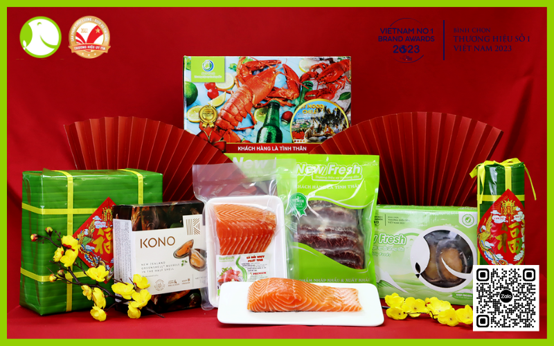 Set quà tết New Fresh 2024 - set quà đại cát Set quà tết New Fresh 2024 - set quà đại cát