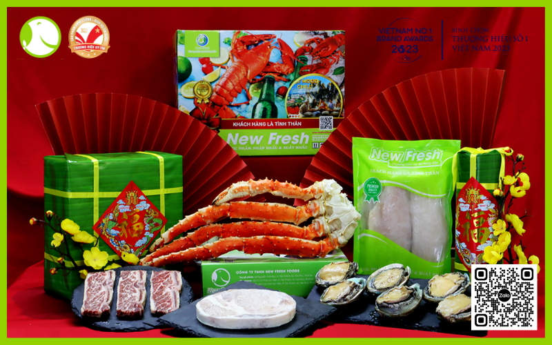 Set quà tết New Fresh 2024 - set quà đại cát Set quà tết New Fresh 2024 - set quà đại cát