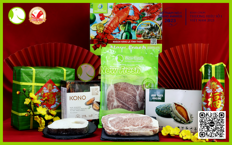 Set quà tết New Fresh 2024 - set quà sum vầy Set quà tết New Fresh 2024 - set quà sum vầy