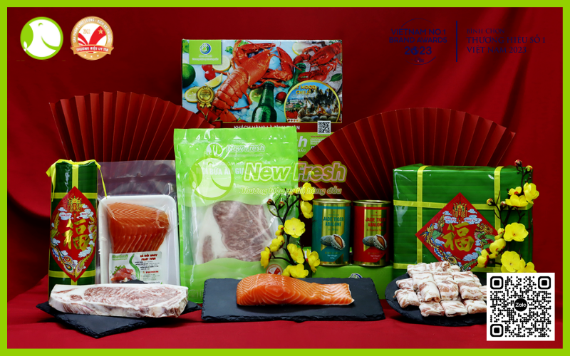 Set quà tết New Fresh 2024 - set quà hưng thịnh