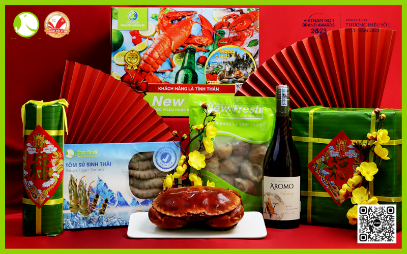 Set quà tết New Fresh 2024 - set quà sum vầy Set quà tết New Fresh 2024 - set quà sum vầy