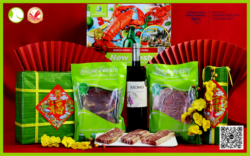 Set quà tết New Fresh 2024 - set quà sum vầy Set quà tết New Fresh 2024 - set quà sum vầy