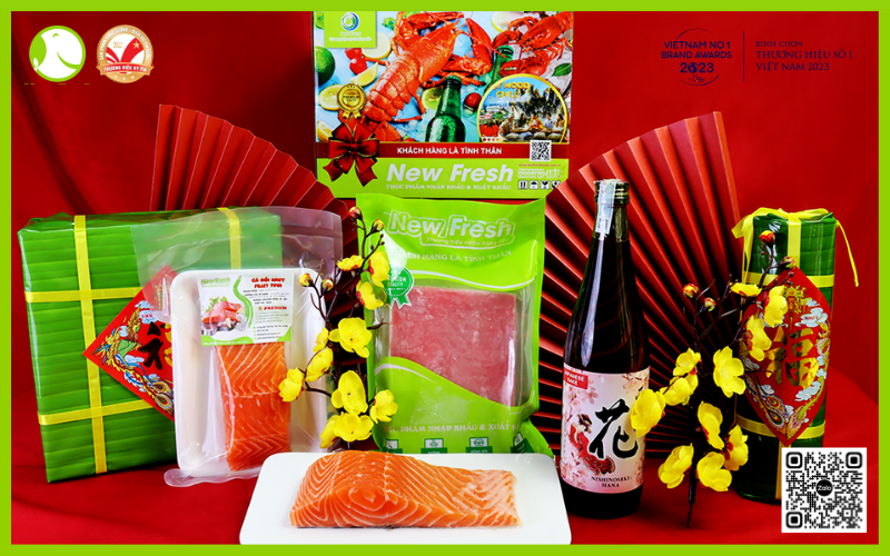 Set quà tết New Fresh 2024 - set quà sum vầy Set quà tết New Fresh 2024 - set quà sum vầy