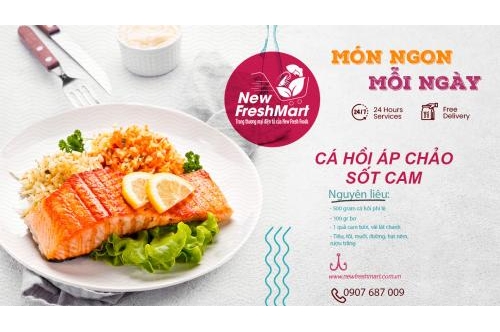 Cách Làm Cá Hồi Áp Chảo Sốt Cam Ai Cũng Mê