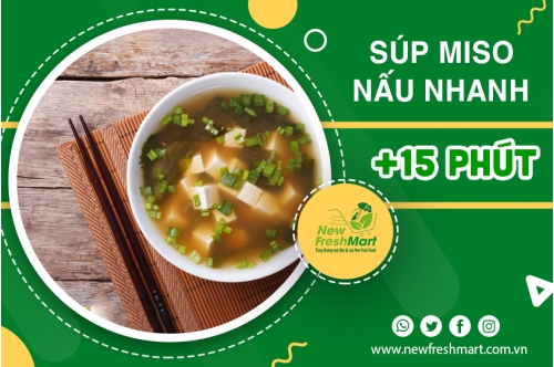 Súp Miso Nấu Nhanh Chỉ Trong 15 Phút