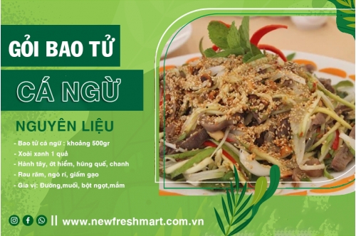 Bao Tử Cá Ngừ Trộn Gỏi Chiêu Đãi Cả Nhà