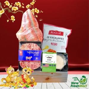 Set Quà Tết Cao Cấp P06 - Hộp Quà Khang Thịnh