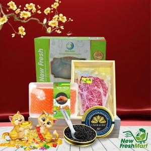 Set Quà Tết Cao Cấp P05 - Hộp Quà Thọ Xuân