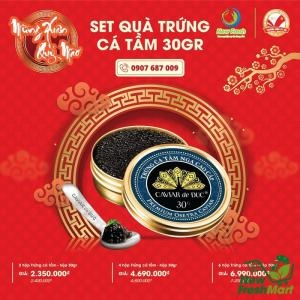 Set Quà Tết Đẳng Cấp C03 - Set Quà Trứng Cá Tầm