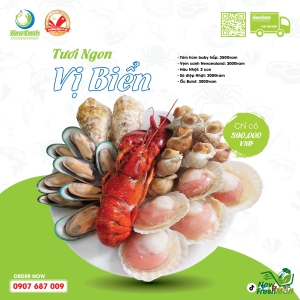 Combo Hải Sản Khổng Lồ Set 2 Người 03 Combo Hải Sản Khổng Lồ Set 2 Người 03