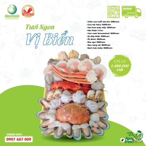 Combo Hải Sản Khổng Lồ Set 5 Người 01