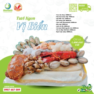 Combo Hải Sản Khổng Lồ Set 5 Người 03