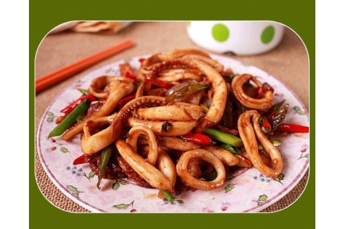 Đổi Vị Ngày Tết Với Món Mực Lá Rim Nước Mắm 