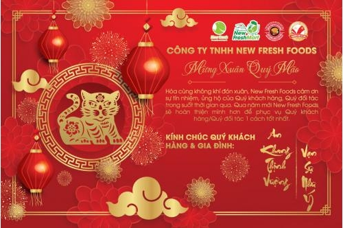 Lời Chúc Tết Ngọt Ngào Từ New Fresh Foods Lời Chúc Tết Ngọt Ngào Từ New Fresh Foods