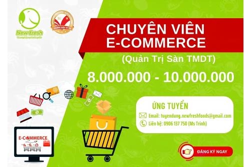 Tuyển Dụng Chuyên Viên E-Commerce ( Quản Lý Sàn Tmđt) Tuyển Dụng Chuyên Viên E-Commerce ( Quản Lý Sàn Tmđt)