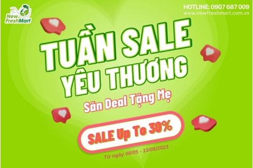 Tuần Sale Yêu Thương - Săn Deal Tặng Mẹ