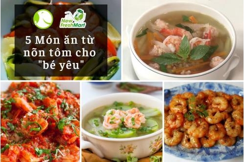5 Món Ngon Từ Tôm Nõn Cho Bé Yêu Nhà Bạn