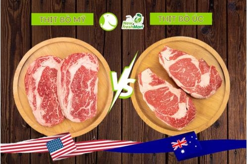 Sự Khác Nhau Giữa Bò Mỹ Và Bò Úc