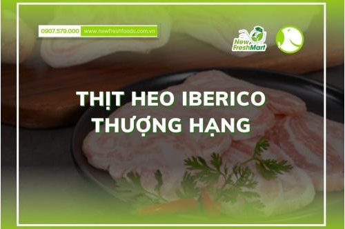Iberico - Thịt Heo Thượng Hạng Chuẩn Vị Châu Âu Iberico - Thịt Heo Thượng Hạng Chuẩn Vị Châu Âu