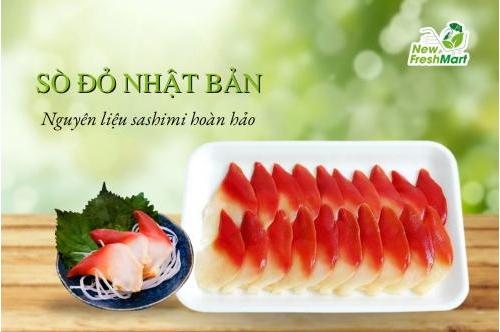 Team Màu Đỏ - Sashimi Sò Đỏ Nhật Không Làm Bạn Thất Vọng
