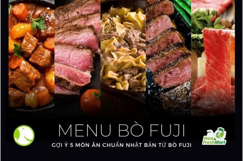 Mách Bạn 5 Món Ăn Từ Thịt Bò Fuji Nhật Bản