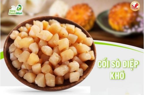Độc Đáo Với Nguyên Liệu Làm Nhân Bánh Trung Thu Từ Cồi Sò Điệp Khô Độc Đáo Với Nguyên Liệu Làm Nhân Bánh Trung Thu Từ Cồi Sò Điệp Khô