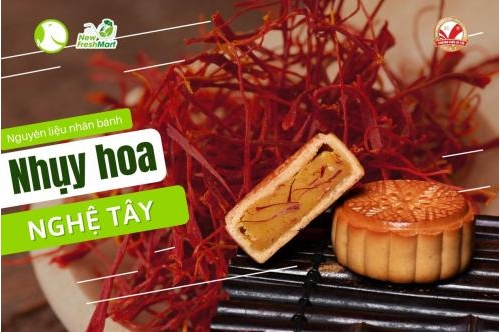 Bánh Vị Saffron - Độc Lạ Mùa Trăng Bánh Vị Saffron - Độc Lạ Mùa Trăng