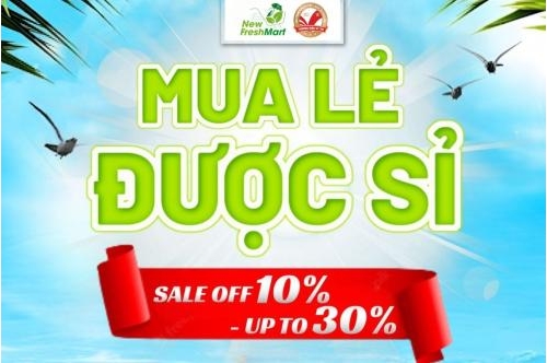 Siêu Ưu Đãi Tháng 7 - Mua Lẻ Được Sỉ Tại New Fresh