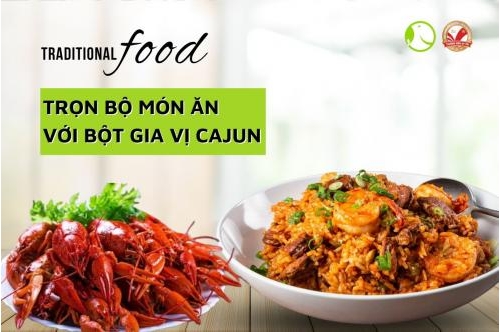 Trọn Bộ Các Món Ăn Gắn Liền Với Bột Gia Vị Cajun