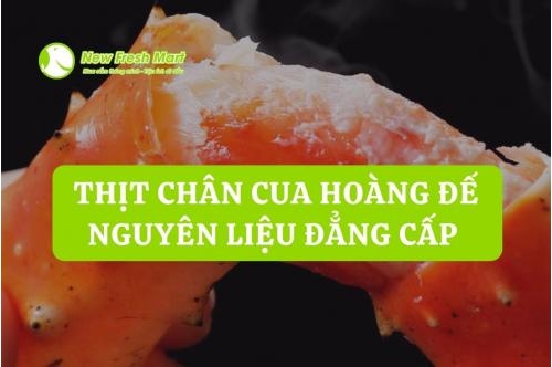 Thịt Chân Cua Hoàng Đế Tách Vỏ Thịt Chân Cua Hoàng Đế Tách Vỏ