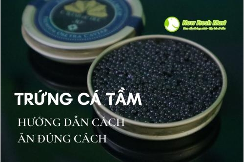 Hương Dẫn Cách Ăn Trứng Cá Tầm Đúng Cách Hương Dẫn Cách Ăn Trứng Cá Tầm Đúng Cách
