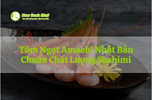 Tôm Ngọt Amaebi Nhật Bản Chuẩn Chất Lượng Sashimi Tôm Ngọt Amaebi Nhật Bản Chuẩn Chất Lượng Sashimi