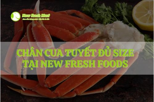 Chân Cua Tuyết Đủ Size Đang Hot Tại New Fresh Chân Cua Tuyết Đủ Size Đang Hot Tại New Fresh