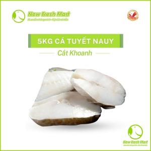 5Kg Cá Tuyết Nauy Cắt Khoanh