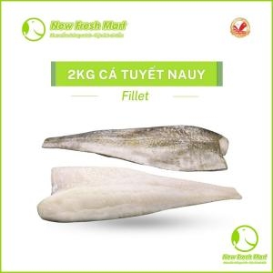 2Kg Cá Tuyết Nauy Fillet